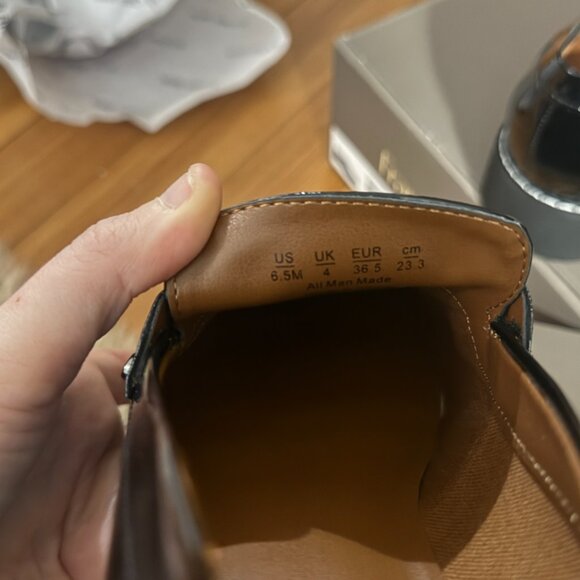 Franco Sarto Women's Black Cassandra Loafer 6.5US - Picture 3 of 3